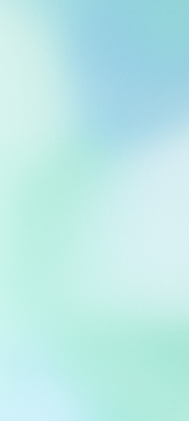 Mint and sky aura mesh gradient phone wallpaper