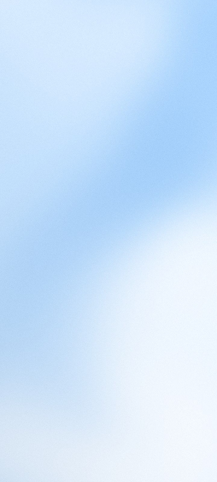 Baby blue mesh gradient iPhone wallpaper