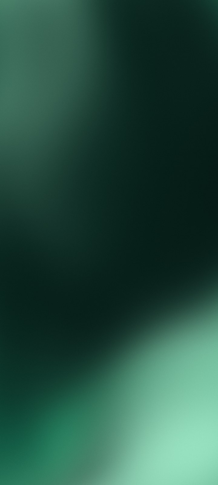 Green and teal blur mesh gradient phone wallpaper