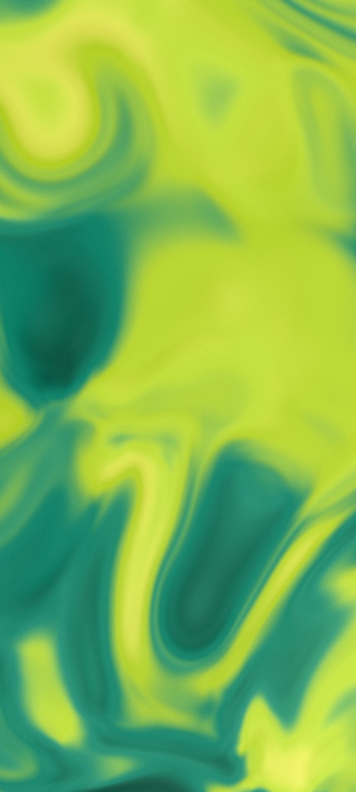 Lime and teal liquid gradient phone wallpaper