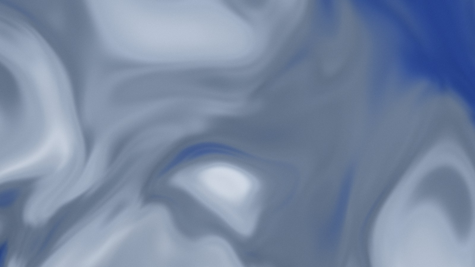 Silver and blue liquid gradient MacBook wallpaper