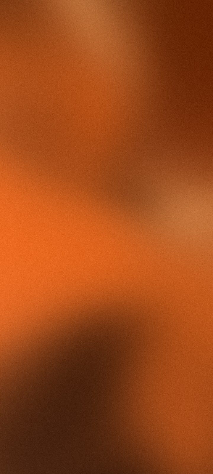 Cosmic orange mesh gradient iPhone wallpaper