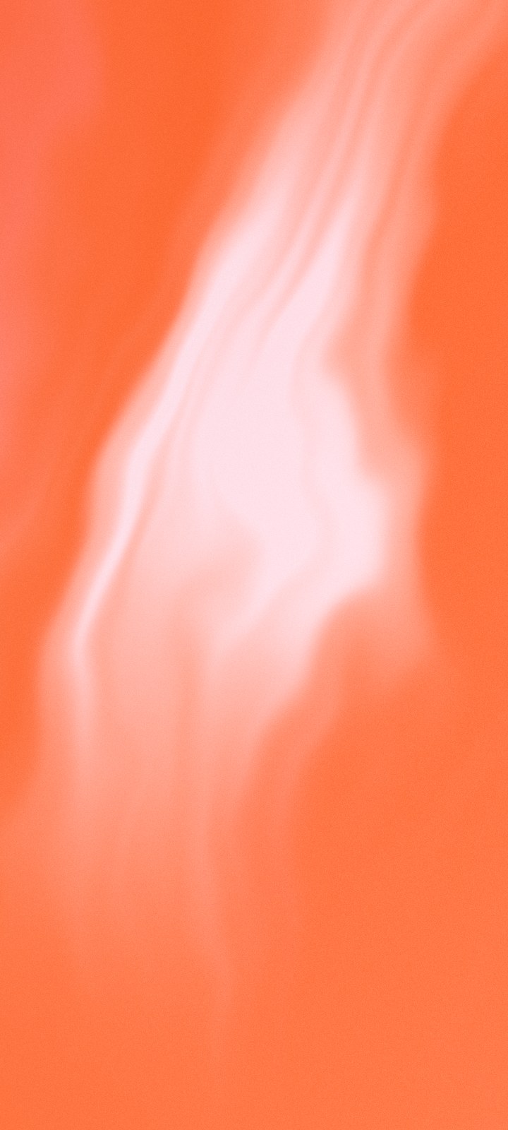 Orange and pink aurora gradient iPhone wallpaper