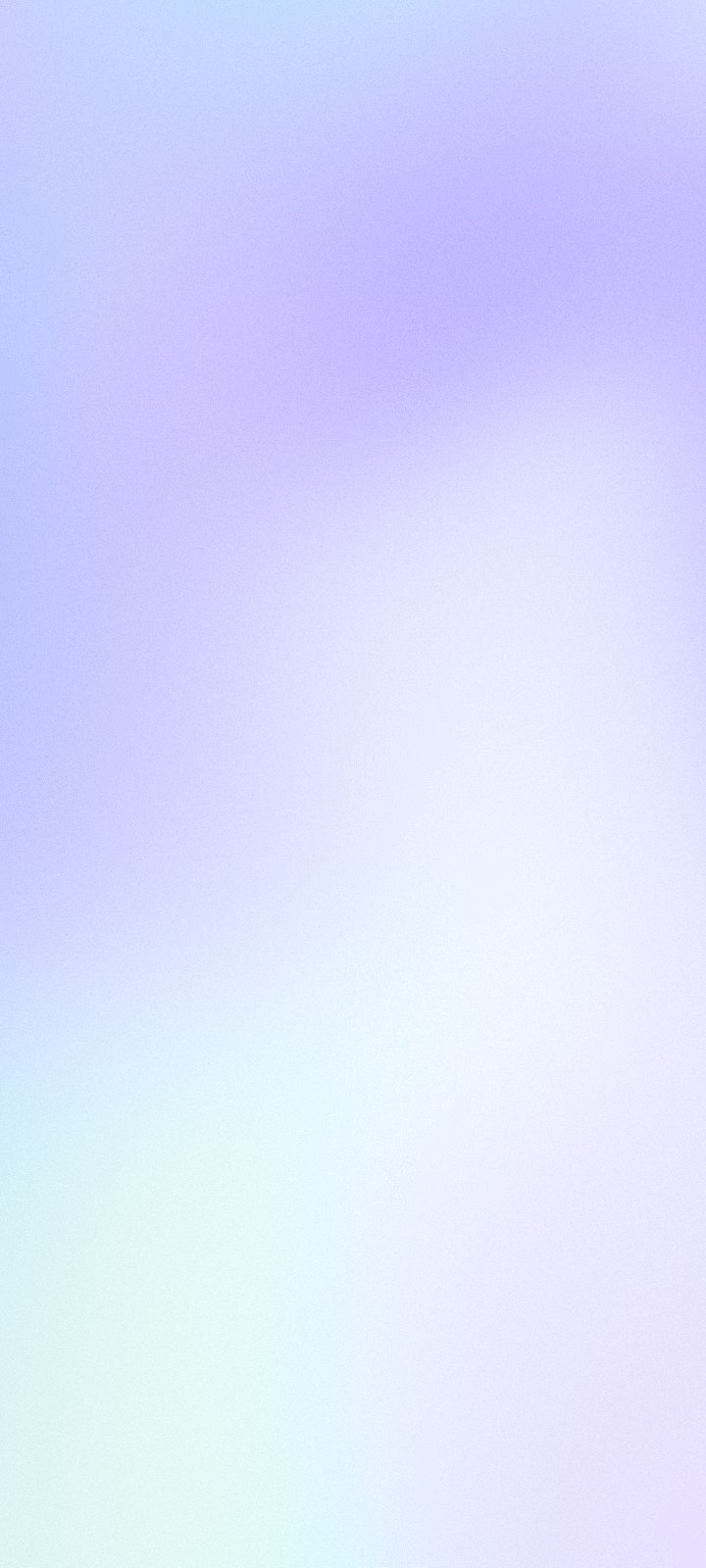 Mint and lilac mesh gradient iPhone wallpaper