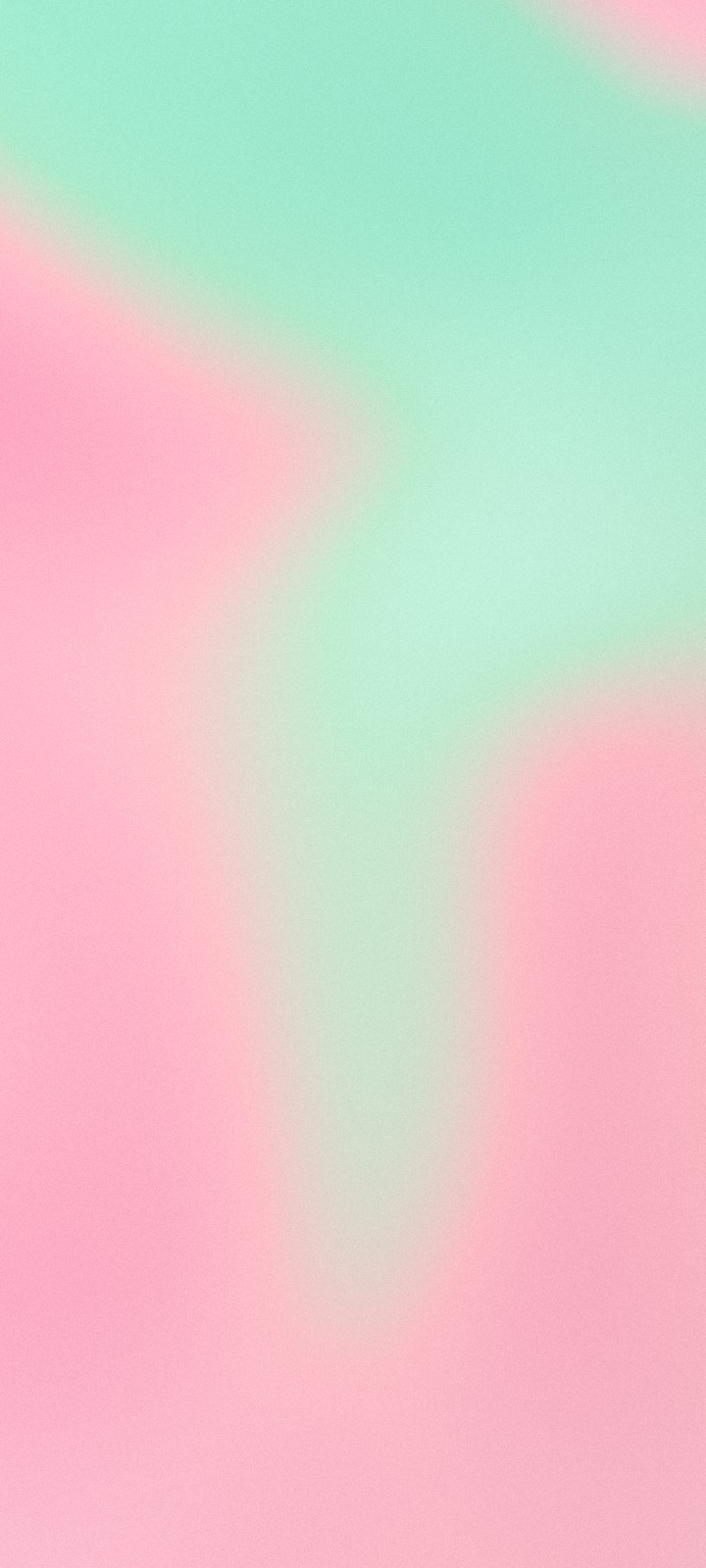 Pink and mint mesh gradient iPhone wallpaper