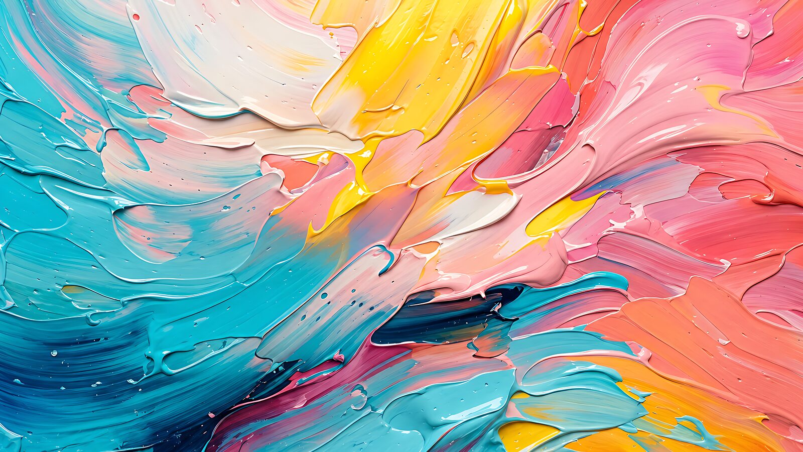 Impasto wallpaper 01